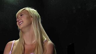 hey, check this blonde chick sucking off random dudes at the gloryhole