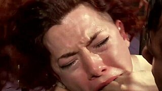 bound redhead rough takes big dick