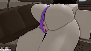 This emo girl flashes you at the skatepark 😏 then hops on for a ride