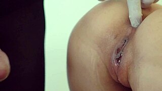 hey, this slutty japanese wife got banged doggy style by a friend while husband shops!