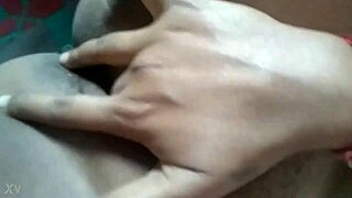 My Big Boobs Pressed While Pussy Fingering