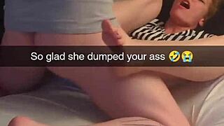 ugh, i’m such a bad milf, got bred on snapchat again