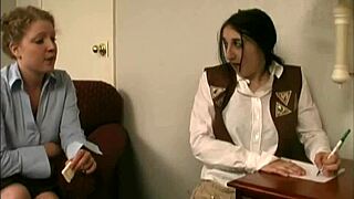 Yo, check Samara Mae as a girl scout getting bare ass spanked otk! 😈