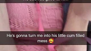 ugh, i’m such a bad milf, got bred on snapchat again