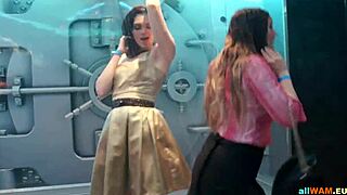 I Admire Hot Euro Babes Dancing Moves