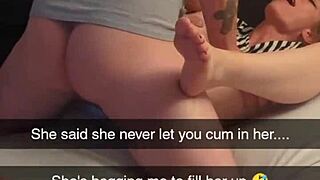 ugh, i’m such a bad milf, got bred on snapchat again