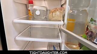 Asian Stepdaughter Ember Snow Loves Stepfather's Big Dick