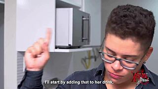 boss with big tits meets her servant