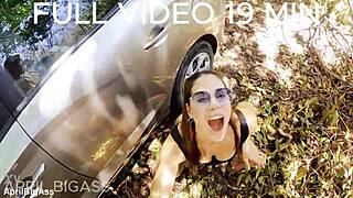 Babes, check out today's sheer car piss video?