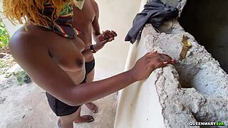 My teen girlfriend has perfect body in close up