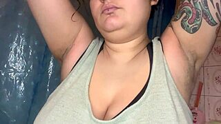 Latina Mother-in-Law Humiliated with Sweat and Cream in Armpits