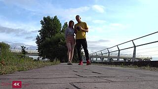 Red Louboutin Redhead Babe Receives Intense Anal After Photoshoot