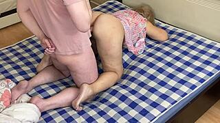 Mature milf gets cock in tight ass!