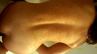 Morning shower bathing