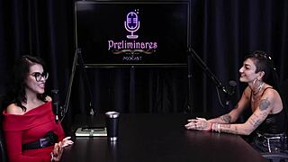 caroleta roots reveals her hardcore fetish scene in sheer red lingerie