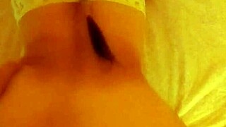 Petite Latina Brunette Teen Roommate Bends Over for Intense Doggystyle Fuck