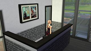 Cheating wife swaps with her twin sister in double trouble part 1, bent over for big black cock