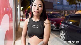 Lore's passionate encounter with Torbe, from blowjob to cum in mouth