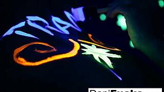 sexy pornstar dani daniels teases wet pussy