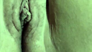 filming the hot latina masturbating on bed