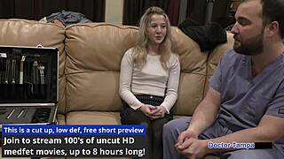 Dr. Tampa examines Stacy Shepard