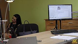 loan4k, wow, rich teen 18+ licked and fingered at office casting!