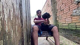 devagar vizinho rides monster cock slowly with skinny waist 😏