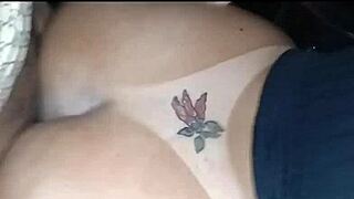 my sister sucked cock and fucked the black guy on the swing