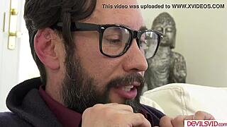 Horny Babe Fucks Friend's Stepdad Roughly