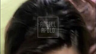 I couldn't resist cumming inside her blonde ass!