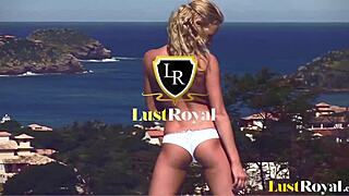 Wow, Slim Brunette Riding Fat Cock!