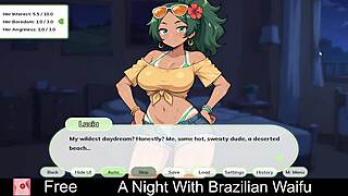 a night with brazilian waifu