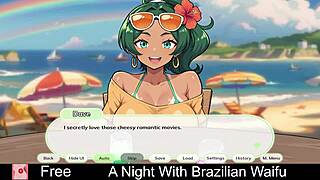 a night with brazilian waifu