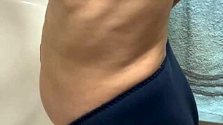 After bath, I licked my soft nipples erect before sex with my beautiful wife