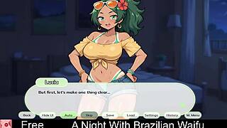 a night with brazilian waifu