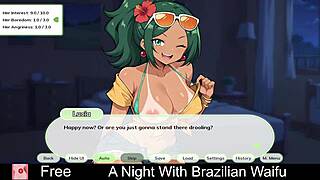 a night with brazilian waifu