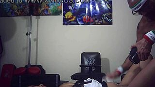 behind the scenes amateur shoot with glasses cam footage of hardcore scenes and climax