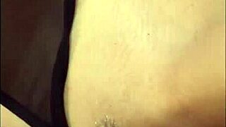 Hot Mexican wife fucks her ass with dildo while riding husband.