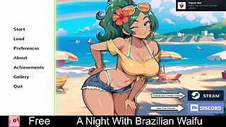 a night with brazilian waifu