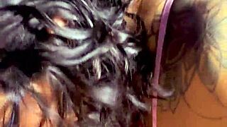 I lost the bet, and my girlfriend Dafri sucked his huge cock, feeling so naughty