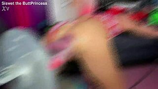 In this extreme anal session, the fuckmachine really alters her butthole in ways you wouldn't believe