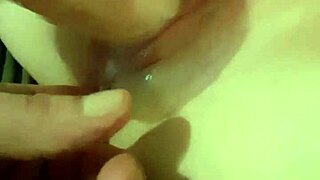 Girlfriend Plays With Dildo And Toys