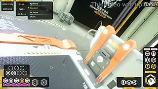 Cowgirl sex game with handjob