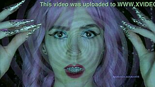 Italian Goddess Hypnotizes With Brown Eyes Long Nails Femdom ASMR