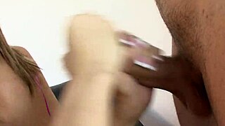 Blonde in heels can't handle my thick cock! 😍