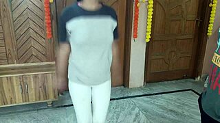 Teen Tricked Into Getting Naked For Personal Trainer And Sucking His Cock Morning Yoga Class With Sexy Student