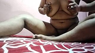 Bhabhi's beautiful hairy pussy explored first time