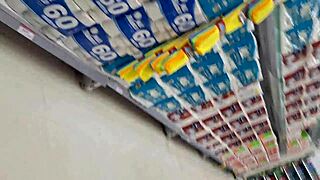 Wife Without Panties Exposes Ass in Public Street