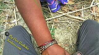 Indian Couple Enjoys Outdoor Nature