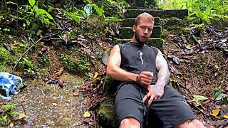 morbid masturbates as i strip naked in the river with silvana lee and brian evansx